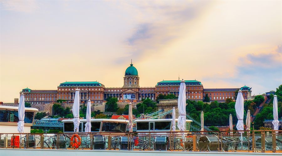 Buda Castle across the Danube